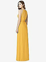 Rear View Thumbnail - NYC Yellow Bella Bridesmaids Dress BB100