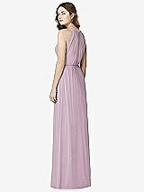 Rear View Thumbnail - Suede Rose Bella Bridesmaids Dress BB100