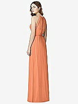 Rear View Thumbnail - Sweet Melon Bella Bridesmaids Dress BB100