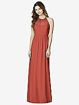 Front View Thumbnail - Amber Sunset Bella Bridesmaids Dress BB100