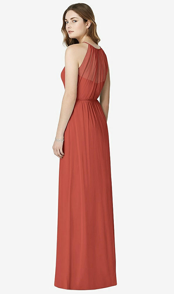 Back View - Amber Sunset Bella Bridesmaids Dress BB100