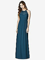 Front View Thumbnail - Atlantic Blue Bella Bridesmaids Dress BB100