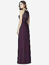 Rear View Thumbnail - Aubergine Bella Bridesmaids Dress BB100