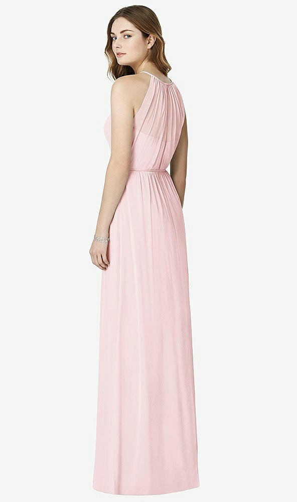 Back View - Ballet Pink Bella Bridesmaids Dress BB100