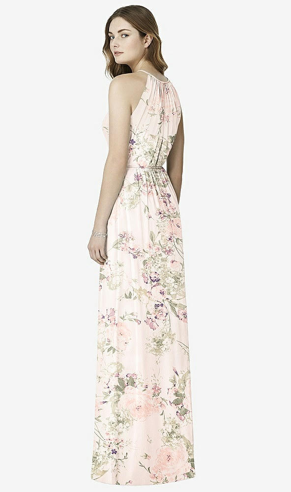 Back View - Blush Garden Bella Bridesmaids Dress BB100