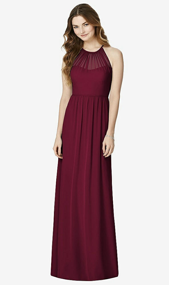 Front View - Cabernet Bella Bridesmaids Dress BB100