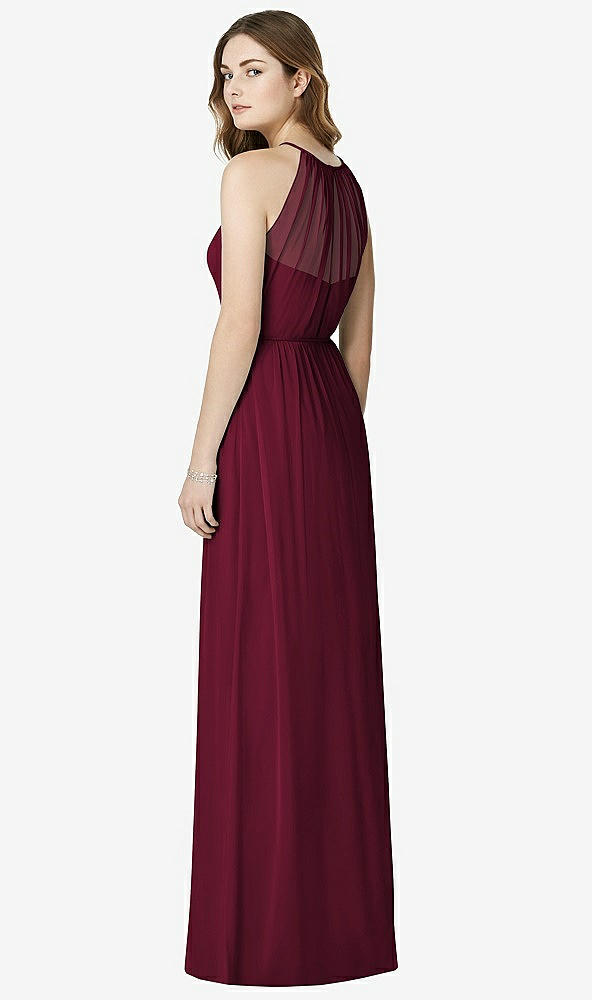 Back View - Cabernet Bella Bridesmaids Dress BB100