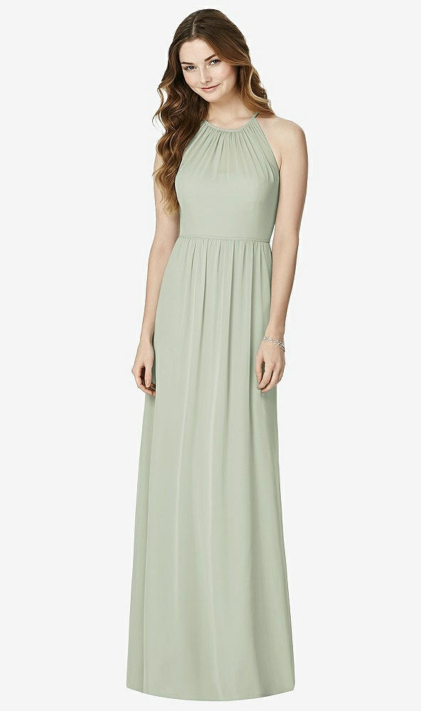 Front View - Celadon Bella Bridesmaids Dress BB100