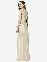 Rear View Thumbnail - Champagne Bella Bridesmaids Dress BB100