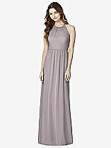 Front View Thumbnail - Cashmere Gray Bella Bridesmaids Dress BB100