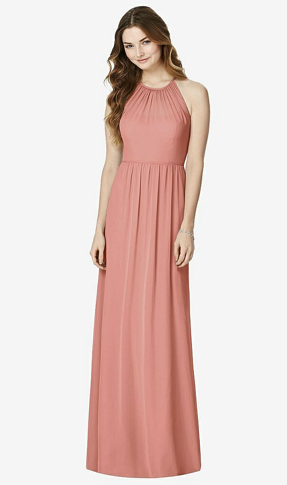 Front View - Desert Rose Bella Bridesmaids Dress BB100