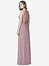 Rear View Thumbnail - Dusty Rose Bella Bridesmaids Dress BB100