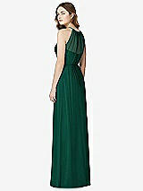 Rear View Thumbnail - Hunter Green Bella Bridesmaids Dress BB100