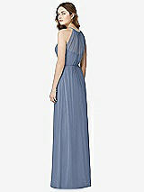 Rear View Thumbnail - Larkspur Blue Bella Bridesmaids Dress BB100