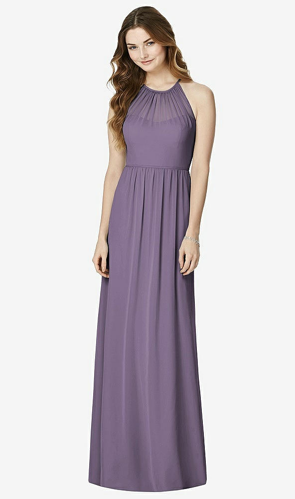 Front View - Lavender Bella Bridesmaids Dress BB100