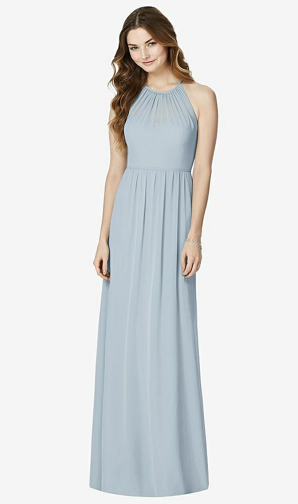 Front View - Mist Bella Bridesmaids Dress BB100