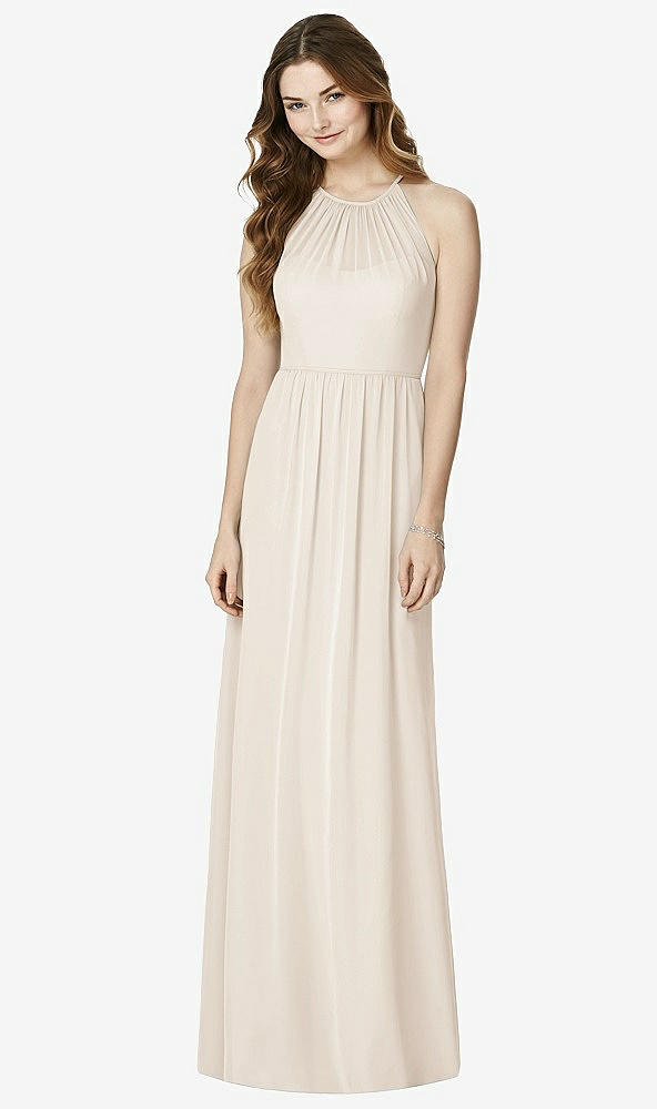 Front View - Oat Bella Bridesmaids Dress BB100