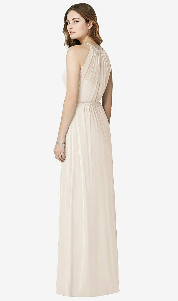 Back View - Oat Bella Bridesmaids Dress BB100