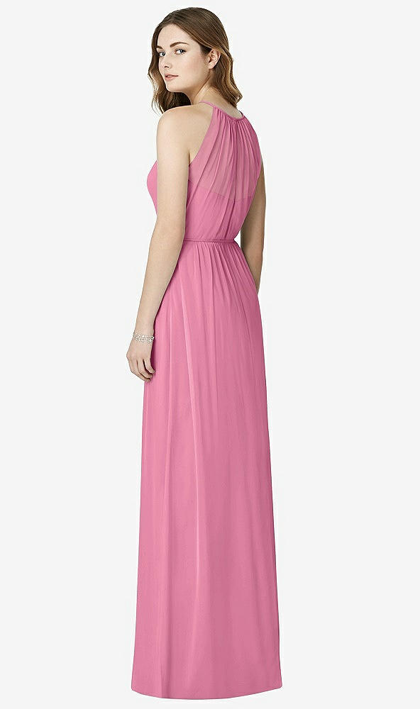 Back View - Orchid Pink Bella Bridesmaids Dress BB100