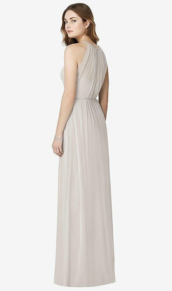 Back View - Oyster Bella Bridesmaids Dress BB100