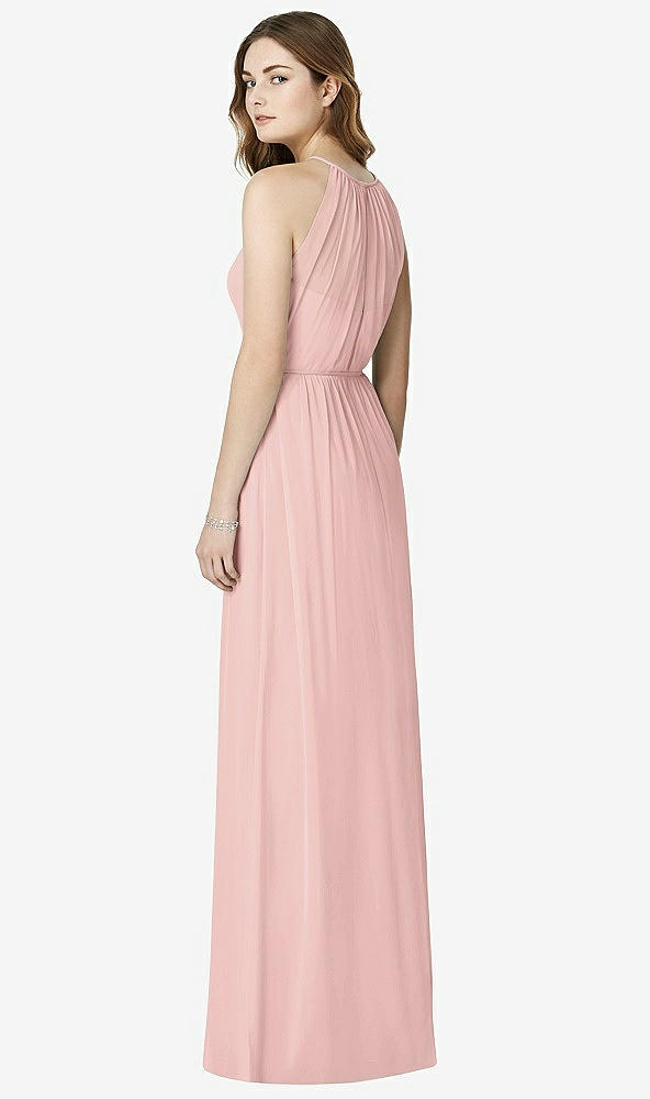 Back View - Rose - PANTONE Rose Quartz Bella Bridesmaids Dress BB100