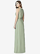 Rear View Thumbnail - Sage Bella Bridesmaids Dress BB100