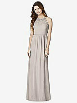 Front View Thumbnail - Taupe Bella Bridesmaids Dress BB100