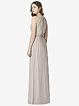 Rear View Thumbnail - Taupe Bella Bridesmaids Dress BB100