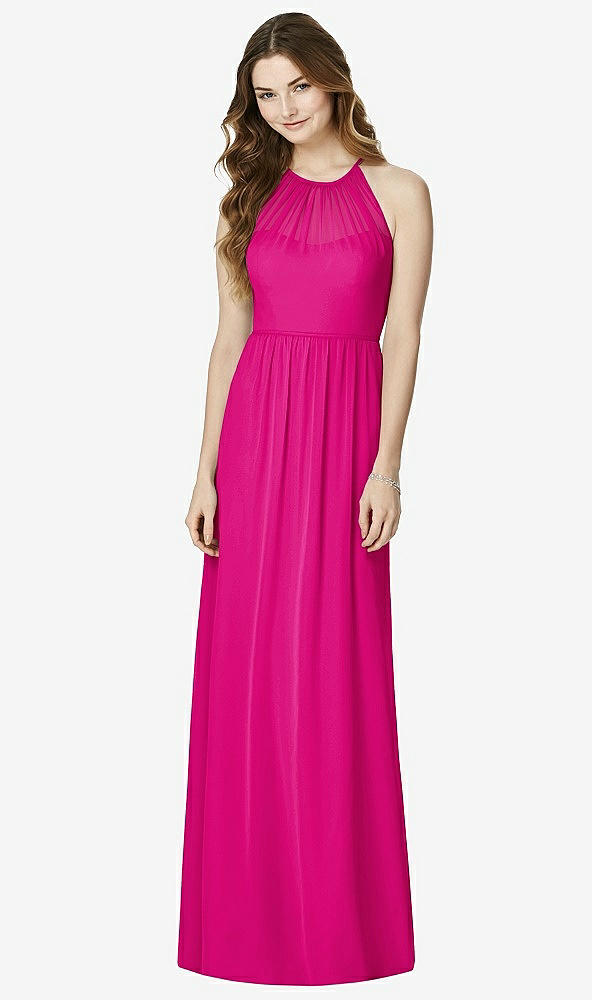 Front View - Think Pink Bella Bridesmaids Dress BB100