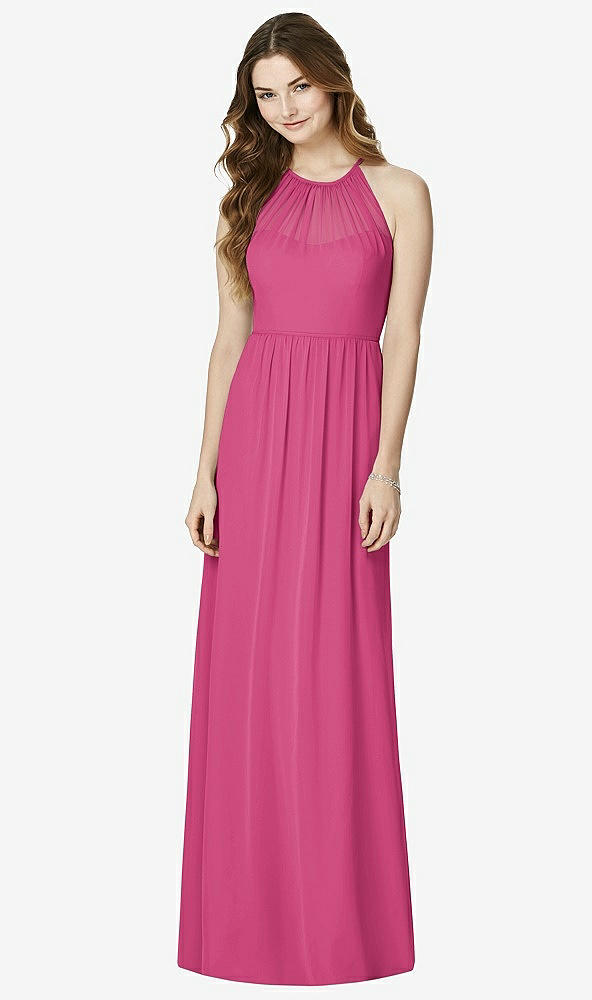 Front View - Tea Rose Bella Bridesmaids Dress BB100