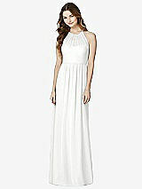 Front View Thumbnail - White Bella Bridesmaids Dress BB100