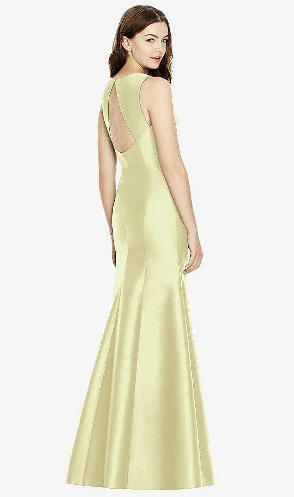 Front View - Butter Yellow Bella Bridesmaids Dress BB106