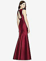 Front View Thumbnail - Burgundy Bella Bridesmaids Dress BB106