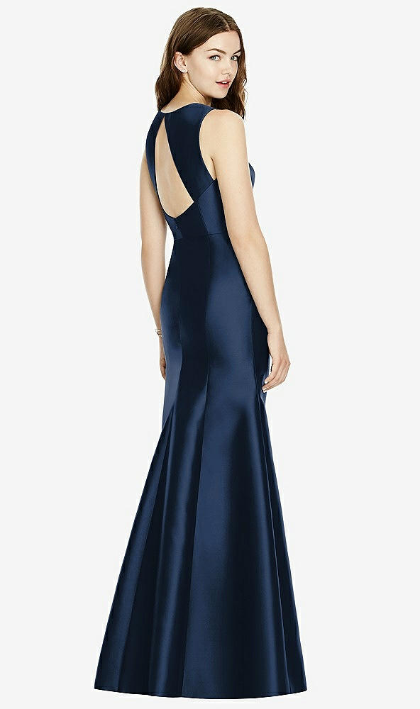 Front View - Midnight Navy Bella Bridesmaids Dress BB106