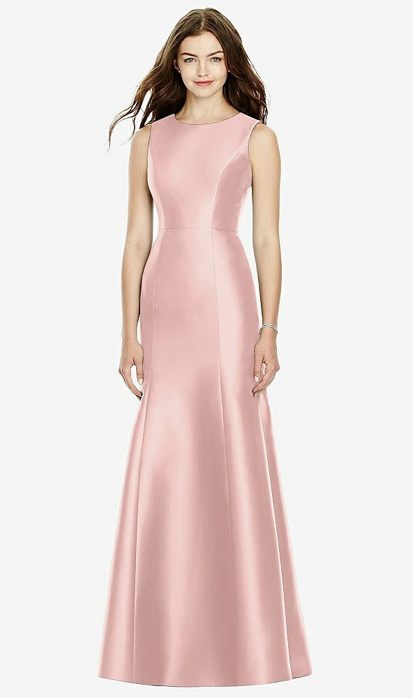 Back View - Rose - PANTONE Rose Quartz Bella Bridesmaids Dress BB106