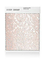 Front View Thumbnail - Blush Sequin Lace Swatch