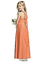 Rear View Thumbnail - Sweet Melon Flower Girl Dress FL4054