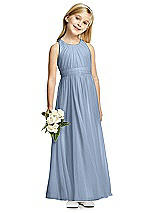 Front View Thumbnail - Cloudy Flower Girl Dress FL4054