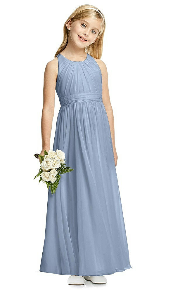 Front View - Cloudy Flower Girl Dress FL4054