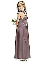 Rear View Thumbnail - French Truffle Flower Girl Dress FL4054