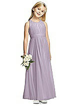 Front View Thumbnail - Lilac Haze Flower Girl Dress FL4054