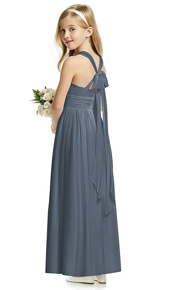 Back View - Silverstone Flower Girl Dress FL4054