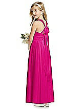 Rear View Thumbnail - Think Pink Flower Girl Dress FL4054