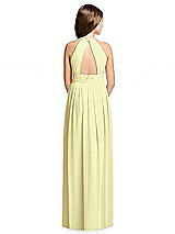 Rear View Thumbnail - Butter Yellow Dessy Collection Junior Bridesmaid Dress JR539