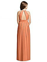 Rear View Thumbnail - Sweet Melon Dessy Collection Junior Bridesmaid Dress JR539