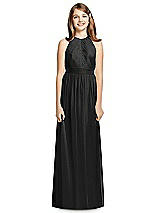 Front View Thumbnail - Black Dessy Collection Junior Bridesmaid Dress JR539