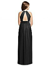 Rear View Thumbnail - Black Dessy Collection Junior Bridesmaid Dress JR539