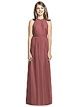 Front View Thumbnail - English Rose Dessy Collection Junior Bridesmaid Dress JR539