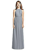 Front View Thumbnail - Platinum Dessy Collection Junior Bridesmaid Dress JR539