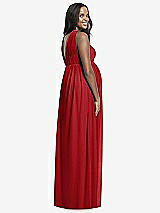 Rear View Thumbnail - Garnet Dessy Collection Maternity Bridesmaid Dress M431